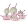 Imagen de Bateria de Cocina REVOLUX Marmol-Granito RV-SET-11PINK Color Rosa