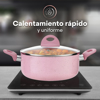 Imagen de Bateria de Cocina REVOLUX Marmol-Granito RV-SET-11PINK Color Rosa