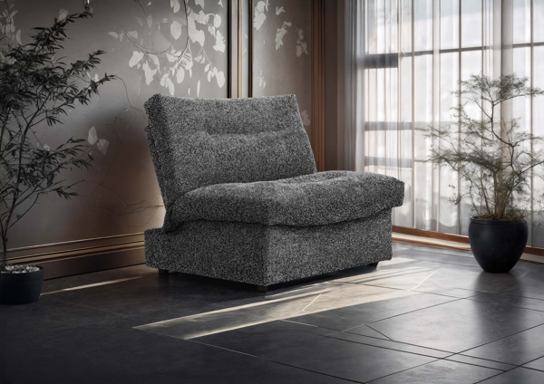 Imagen de Sofa Cama Individual Allan Sce-667 nova dark