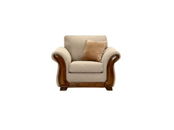 Imagen de Sillon Liberty jackard girona capuchino