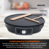 Imagen de Crepera Electrica MasterChef Premium MK-CM-V2 Negro 100 W