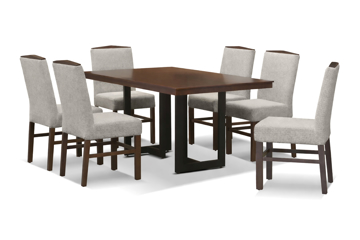 Imagen de Antecomedor Napoles 6 sillas New York Beige