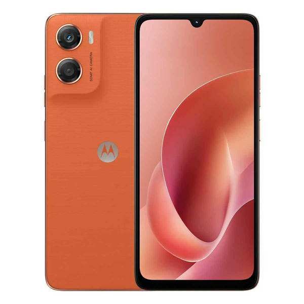 Imagen de Celular Telcel Motorola 4g Xt2535-2 G06 64gb Naranja