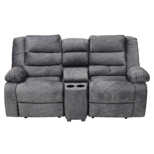 Imagen de Love Reclinable Manchester gris obscuro V/E.