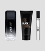 Imagen de Set Locion Caballero Carolina Herrera 212 Vip Black Edp 3pzs