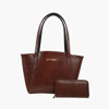 Imagen de Bolsa De Dama Gardi Tote Con Cartera Athena Madera