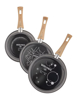 Imagen de Juego de Sartenes 52151802 PRIME 20/24/28 CM GRIS METAL