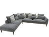 Imagen de Sala Boal esquinera Penta Dinant Gray