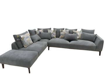 Imagen de Sala Boal esquinera Penta Dinant Gray