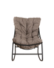Imagen de Mecedora tubular Dunna café