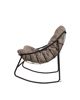 Imagen de Mecedora tubular Dunna café