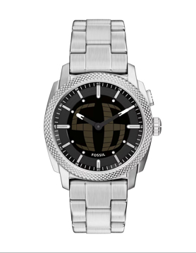 Imagen de Reloj Caballero Fossil Machine Fs6155 Plata