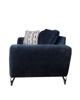 Imagen de Sofa Turquesa tela tejida ocean/ azul