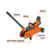 Imagen de Accesorio Para Auto Truper Gato Gapa2e Patin Hidraulico 2 Tons. Ligero