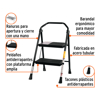 Imagen de Escalera Truper  Tubular Plegable 2 Peldaños Estu-2