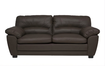 Imagen de Sofa Boal Chenoa de Piel/ vinil chocolate