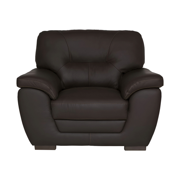 Imagen de Sillon Boal Chenoa de Piel/ vinil chocolate