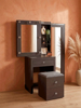 Imagen de Peinador vanity Princenton Platino c/ banco