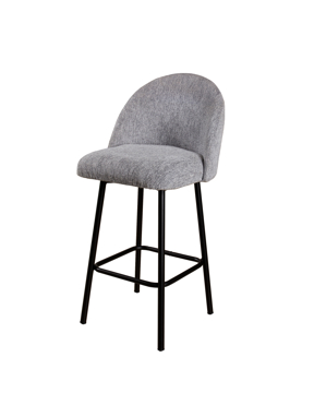 Imagen de Banco tubular Sophie gris claro