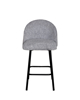 Imagen de Banco tubular Sophie gris claro