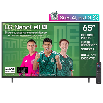 Imagen de Televisor Smart Tv  Ultra Hd 4k Lg  65NANO80ASA 65"