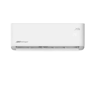 Imagen de Minisplit Inverter Mirage X5 SETCVC120Q 1 TON 110V C/CALEF Blanco