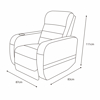 Imagen de Reclinable Vento c/ porta vaso Navy