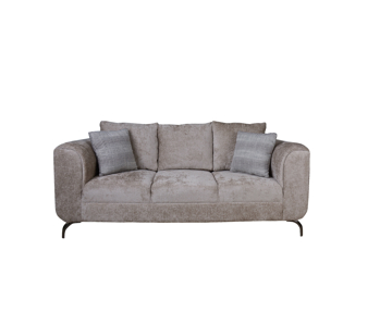 Imagen de Sofa Ambar beige moleskin