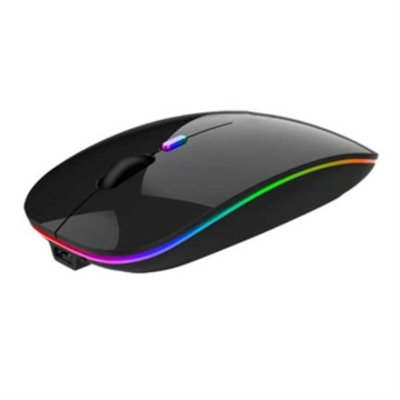 Imagen de Mouse Inalámbrico Recargable Ne-412n Nextep Negro