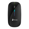 Imagen de Mouse Inalámbrico Recargable Ne-412n Nextep Negro
