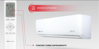 Imagen de Minisplit  Mirage X LIFE SETCLC120J1TON 110V C/CALEF Blanco