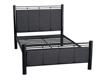 Imagen de Cama tubular matrimonial Toscana cafe