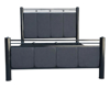 Imagen de Cama tubular matrimonial Toscana cafe