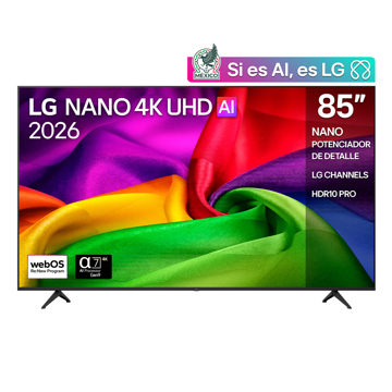 Imagen de Televisor Smart Tv  Ultra Hd 4k Lg 85NU800BPSB.AWMQ  85"