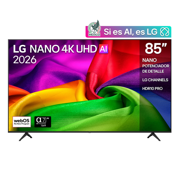 Imagen de Televisor Smart Tv  Ultra Hd 4k Lg 85NU800BPSB.AWMQ  85"