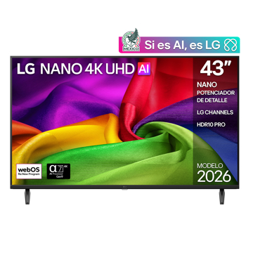 Imagen de Televisor Smart Tv  Ultra Hd 4k Lg 43NU800BPSC.AWMQ 43"
