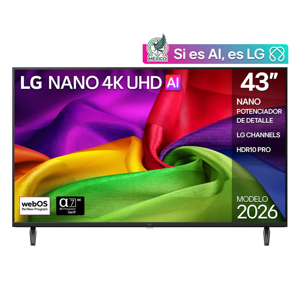 Imagen de Televisor Smart Tv  Ultra Hd 4k Lg 43NU800BPSC.AWMQ 43"