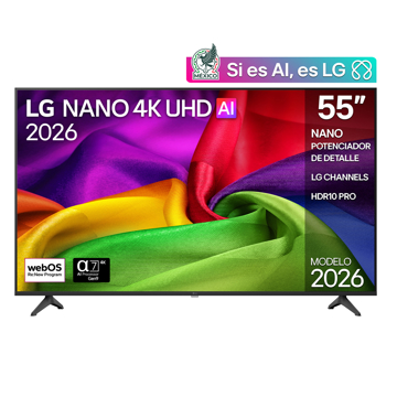 Imagen de Televisor Smart Tv  Ultra Hd 4k Lg 55NU800BPSB.AMWQ 55"