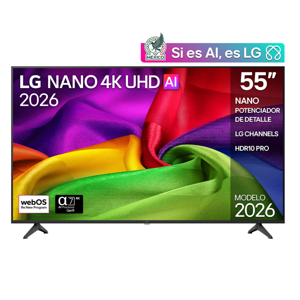 Imagen de Televisor Smart Tv  Ultra Hd 4k Lg 55NU800BPSB.AMWQ 55"