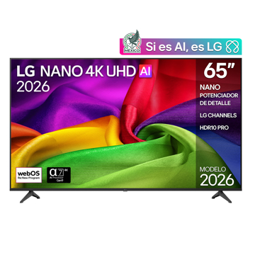 Imagen de Televisor Smart Tv  Ultra Hd 4k Lg 65NU800BPSB.AWMQ 65"