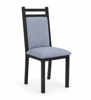 Imagen de Antecomedor tubular Giselle 6 sillas gris/negro