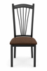 Imagen de Antecomedor tubular Magda 6 sillas chocolate