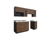Imagen de Cocina Alicante 2.40mts nogal