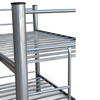 Imagen de Litera tubular individual/individual Derek platino