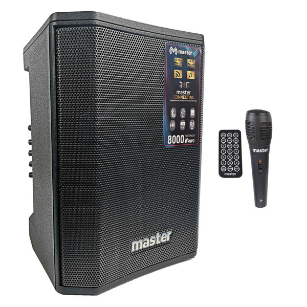 Imagen de Bocina Amplificada Master M1 PLUS 8" C/ Microfono
