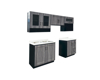 Imagen de Cocina Capri 2.40mts gris