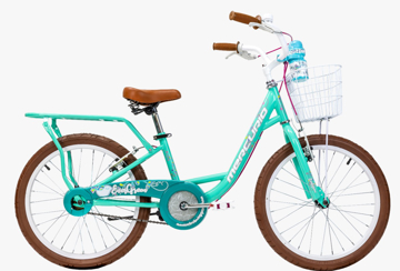 Imagen de Bicicleta Mercurio 301188 EVERGREEN R20´´ Menta 1V