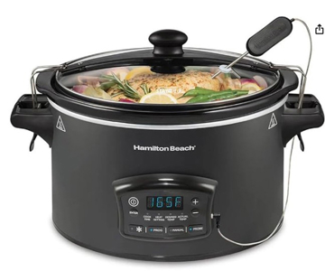 Imagen de Olla de coccion lenta 33962 Hamilton Beach programable 5.7L