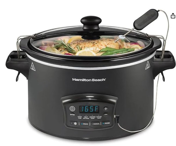 Imagen de Olla de coccion lenta 33962 Hamilton Beach programable 5.7L