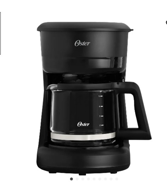 Imagen de Cafetera Oster 5 tazas BVSTDCS51B. 2217254 Negro